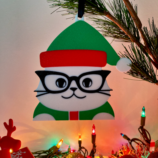 He Sees You When You're Sleeping Ornament