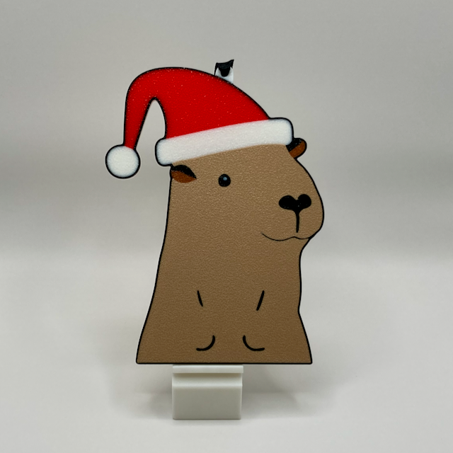 Here Comes Capybara Ornament