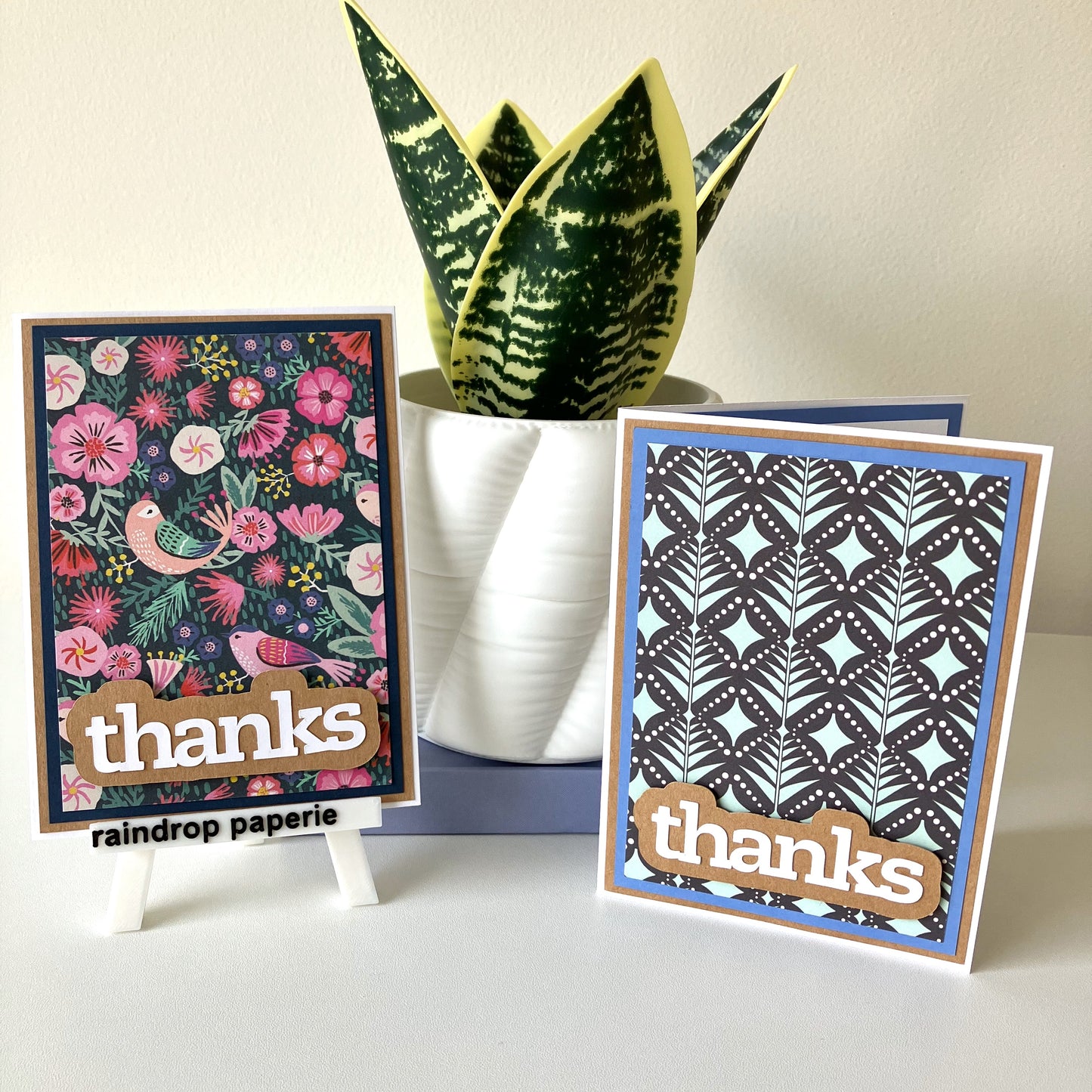 A Note of Thanks Greeting Cards