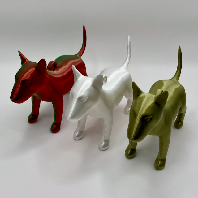 Bull Terrier Christmas Ornament
