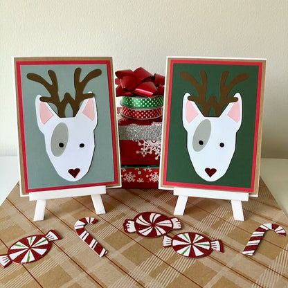 Bully Reindeer Greeting Cards