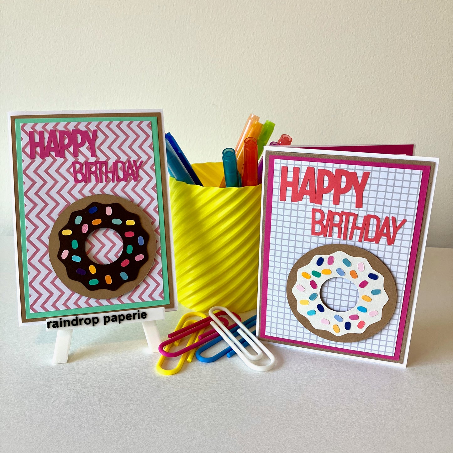 Donut Sweets Birthday Greeting Cards