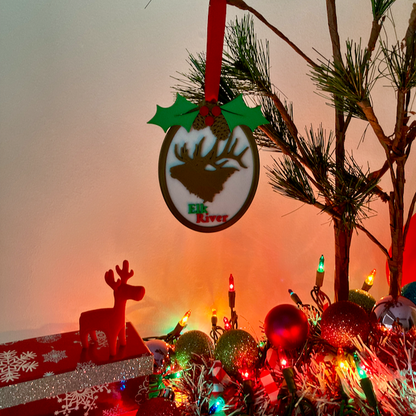 Elk River Holiday Ornament