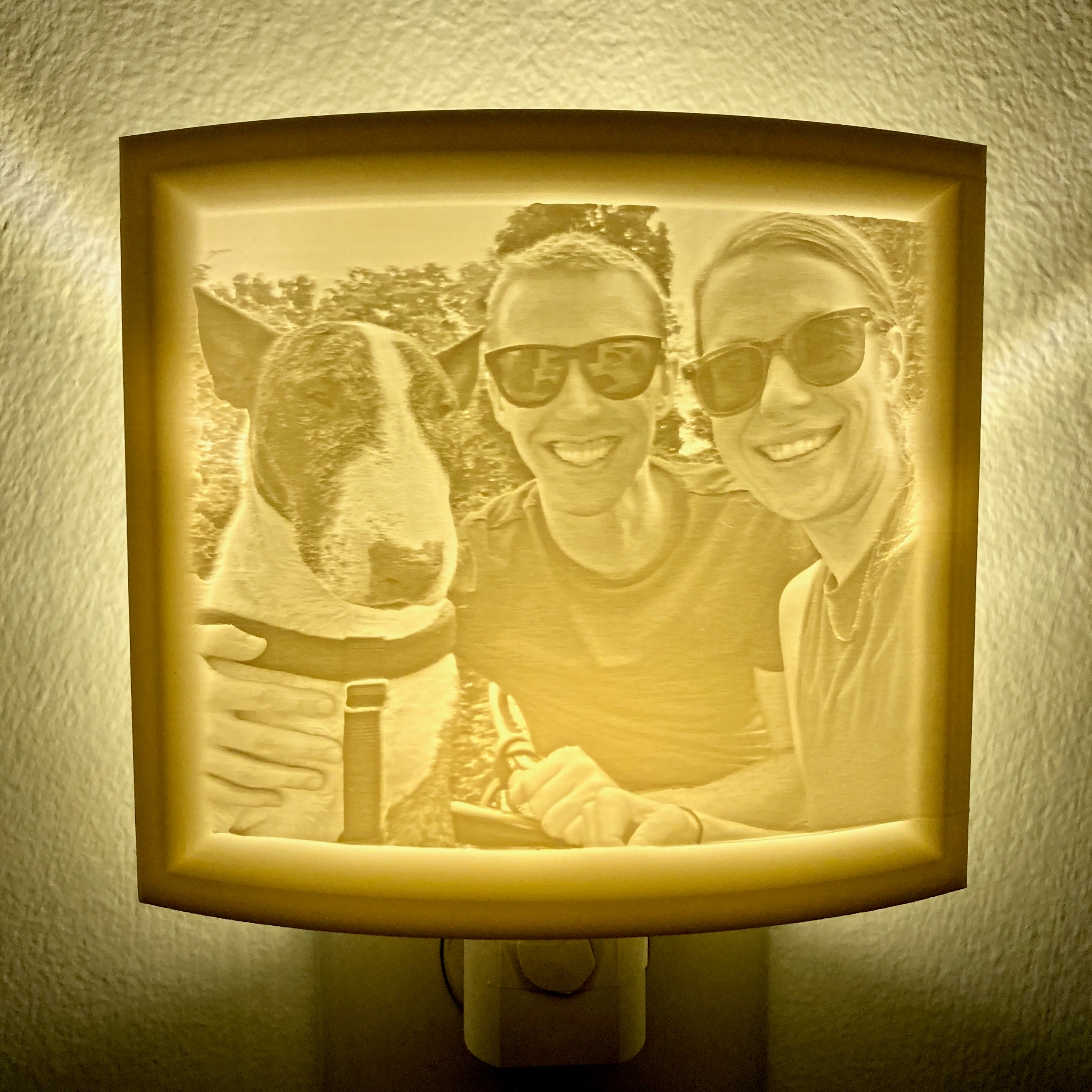 Family Lithophane Nightlight