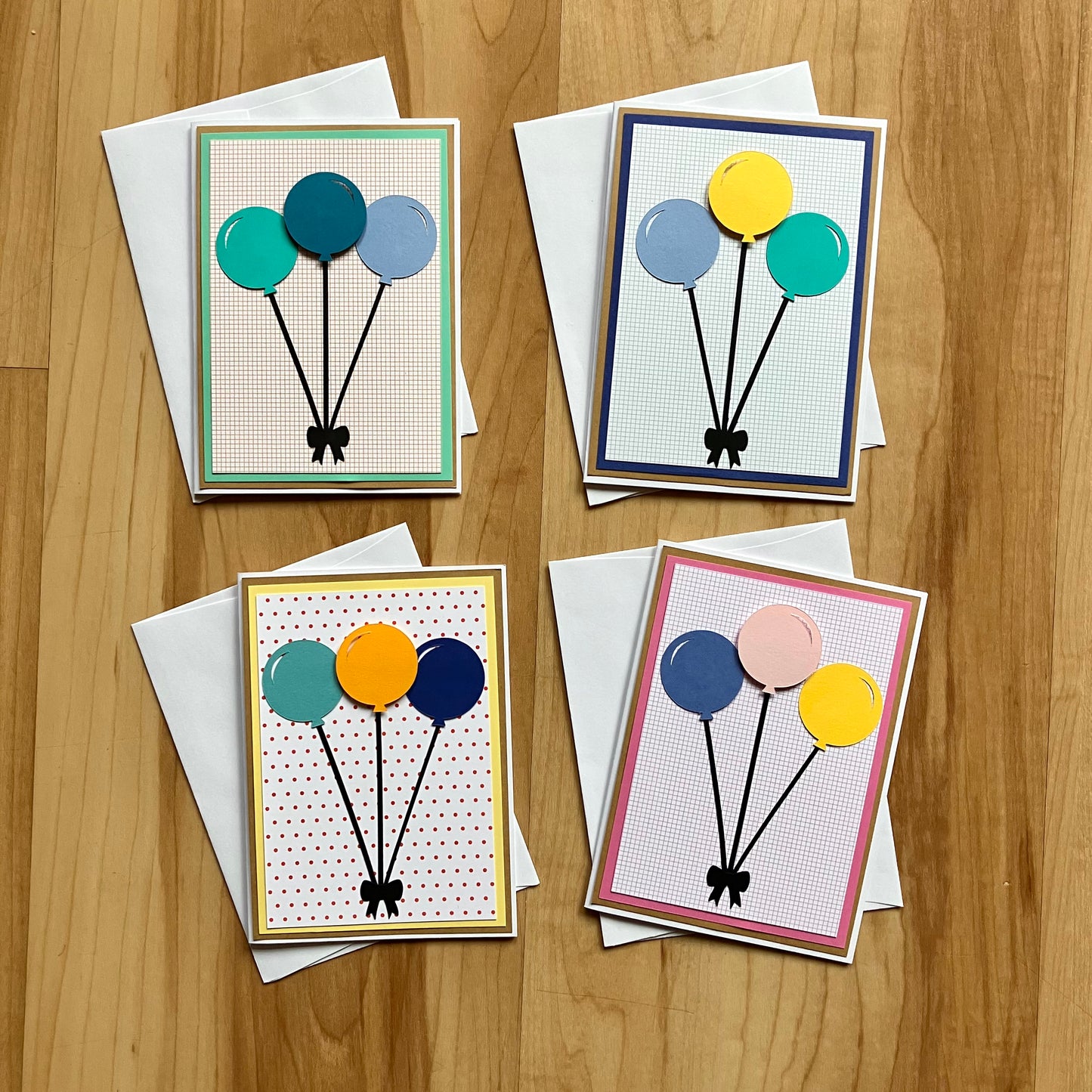 Balloon Happy Birthday Cards