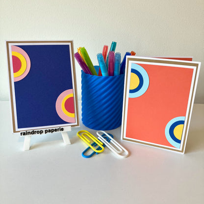 Geometric Design Greeting Cards