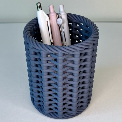 Woven Tall Pen/Pencil Holder