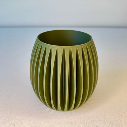 Egg-Shaped Plant Pot