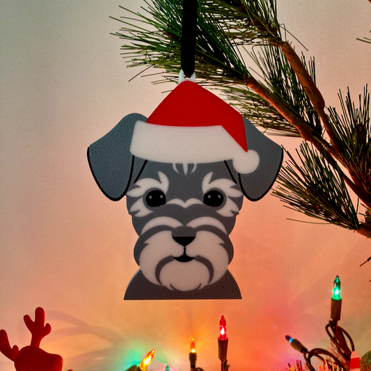 Schnauzer Snout Ornament