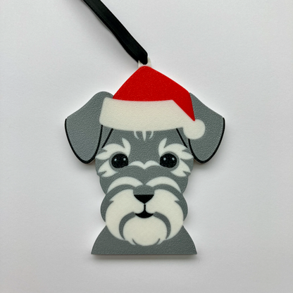 Schnauzer Snout Ornament